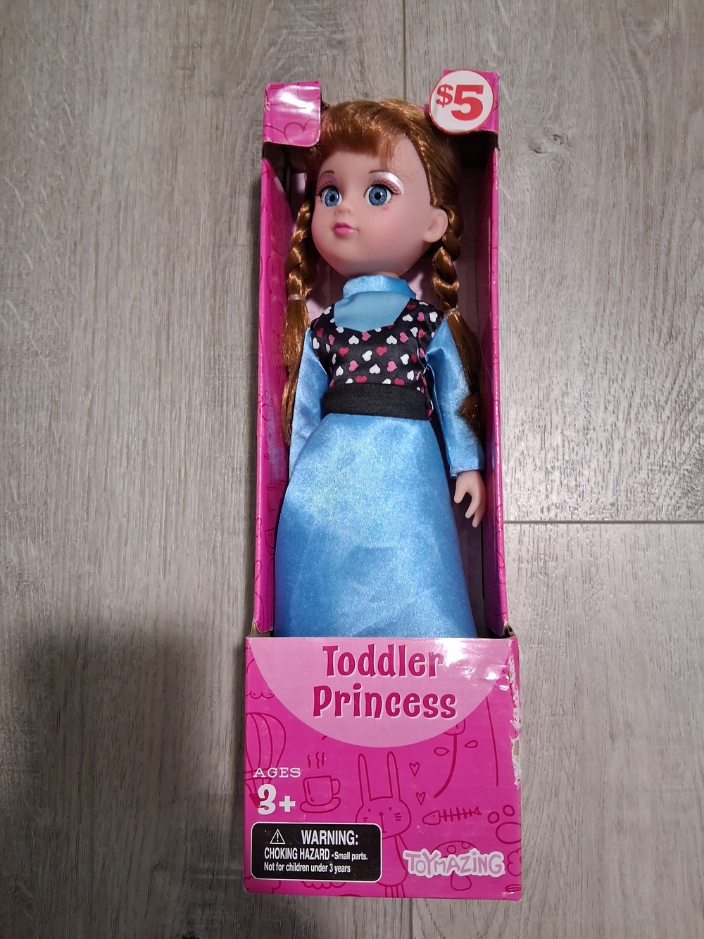 Blue Dress Doll -
